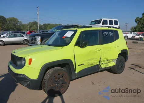 2018 Jeep Renegade Upland Edition 4X4 z USA, uszkodzony, nr VIN ZACCJBAB2JPH59069